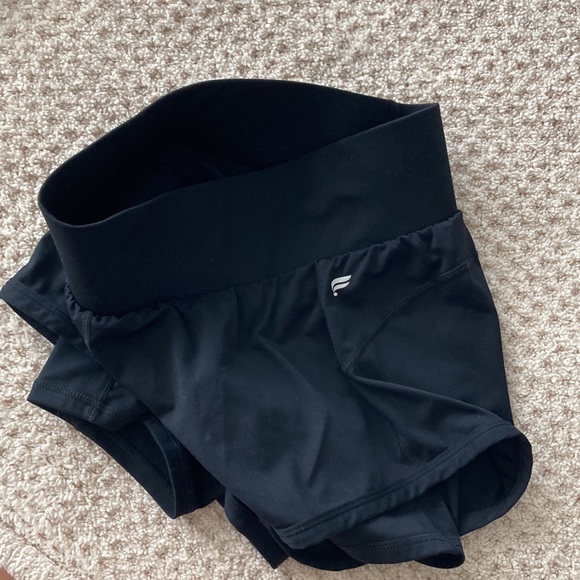 Fabletics Perforated Run Shorts - Picture 3 of 5
